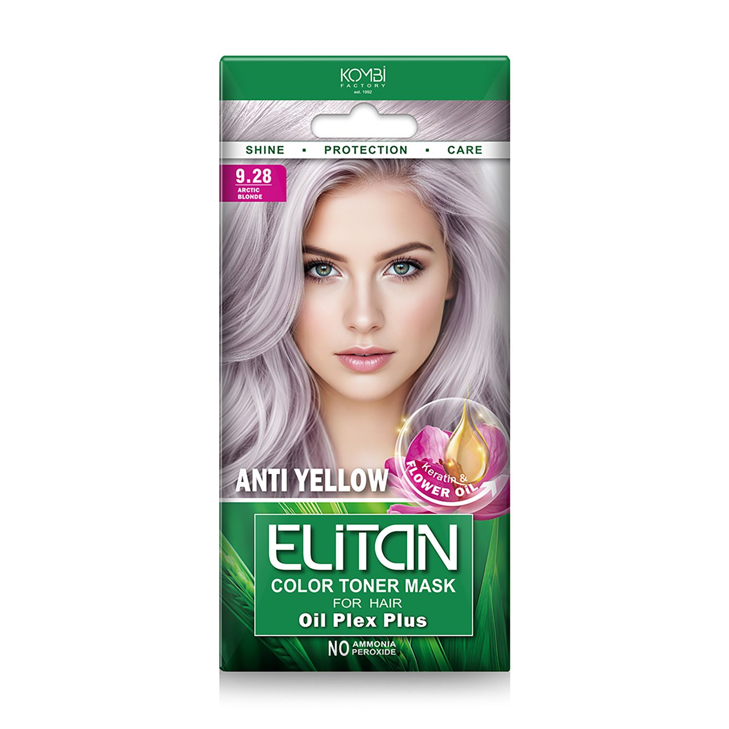 Тонувальна маска для волосся Elitan Color Toner Mask 9.28 Арктичний блонд, 30 мл